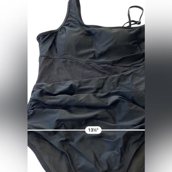 SUUKSESS Women Mesh One Shoulder One Piece Swimsuit Tummy Control NEW Size SMALL - Picture 12 of 15